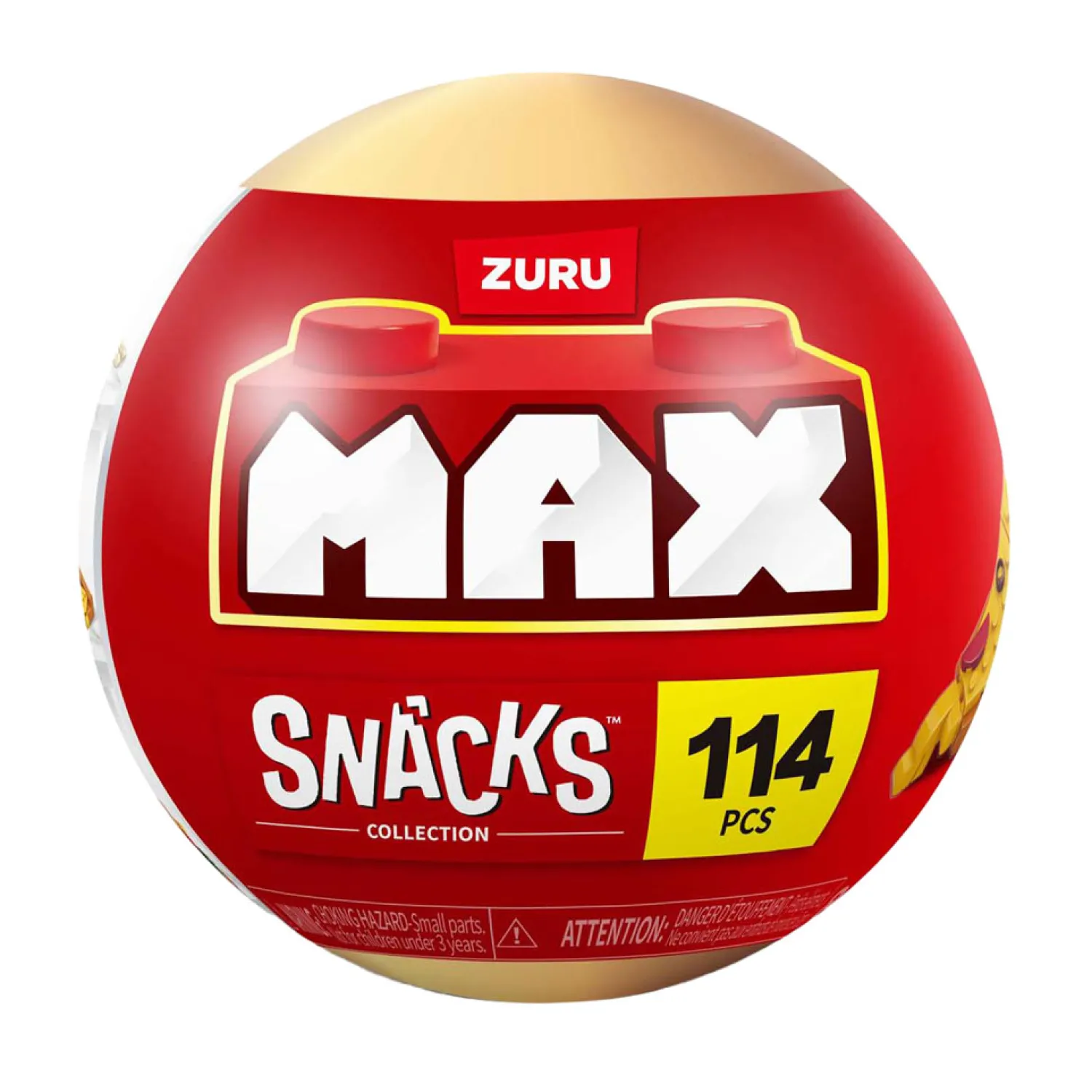 Max Premium Snack Capsule - Bouwspeelset in Verrassingsbal>ZURU Hot