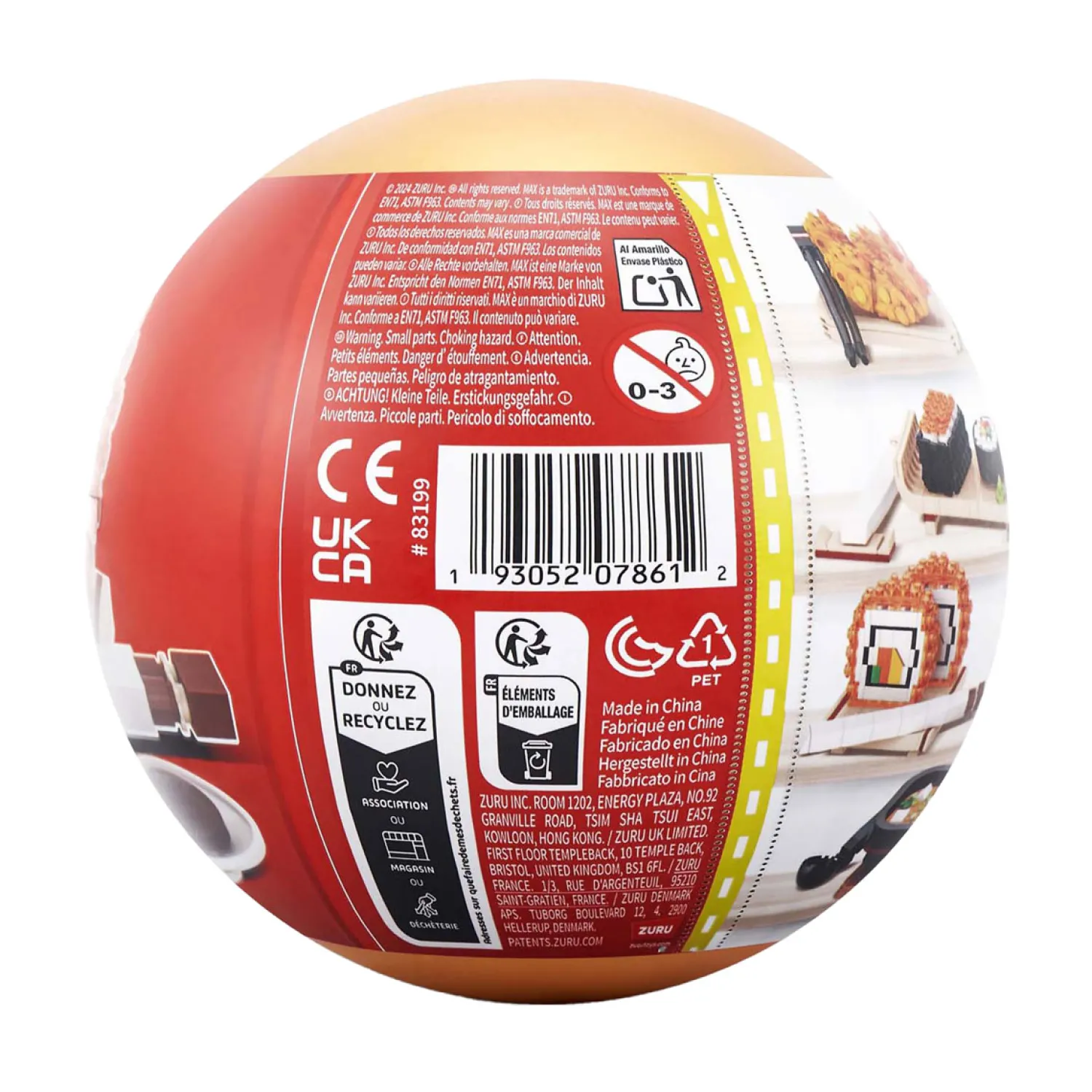 Max Premium Sushi - Bouwspeelset in Verrassingsbal>ZURU