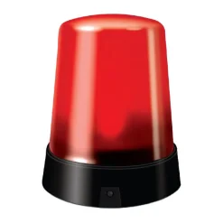 Zwaailicht Rood- Hot